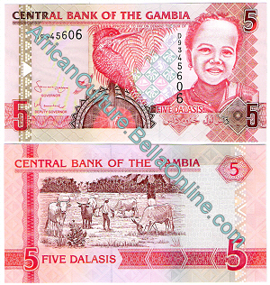 5 Gambia Dalasis