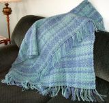 Blue and Green Blanket