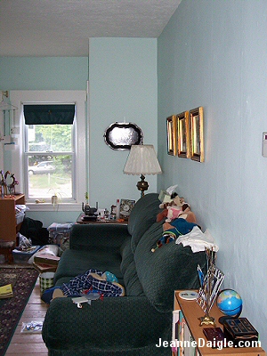 Living Room Before Picture