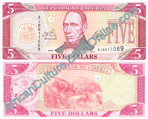 5 Liberian Dollars