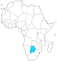 Botswana Map