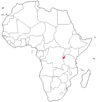 Burundi Map