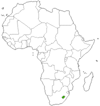 Lesotho Map