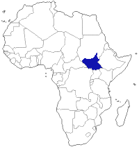 South Sudan Map