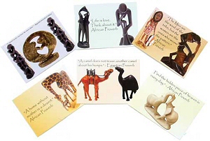African Proverb Postcards