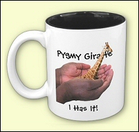 Pygmy Giraffe Mug