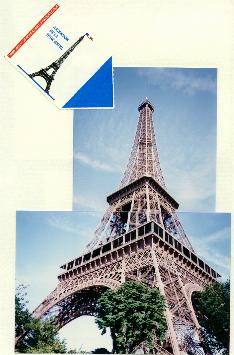 Eiffel Tower and Ticket