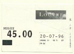 Louvre Museum Ticket